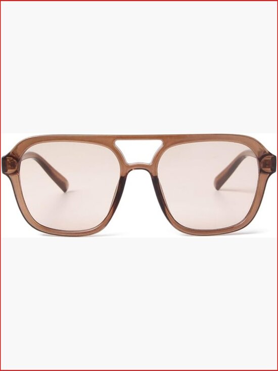 Retro Aviator Sunglasses for Women Men, Vintage 70s Square Aviators UV